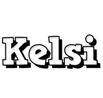 Kelsi snowing logo