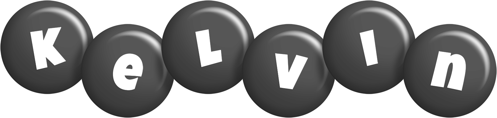 Kelvin candy-black logo