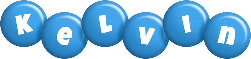 Kelvin candy-blue logo