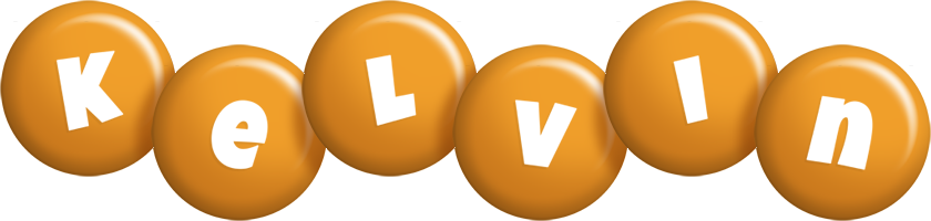 Kelvin candy-orange logo