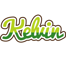 Kelvin golfing logo