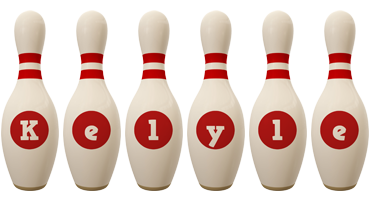 Kelyle bowling-pin logo