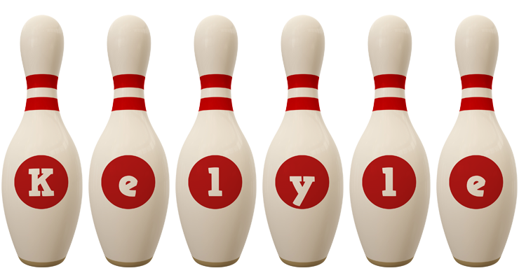 Kelyle bowling-pin logo