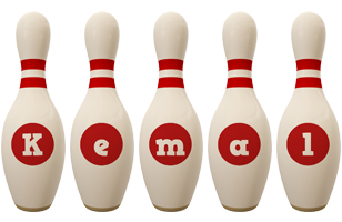 Kemal bowling-pin logo