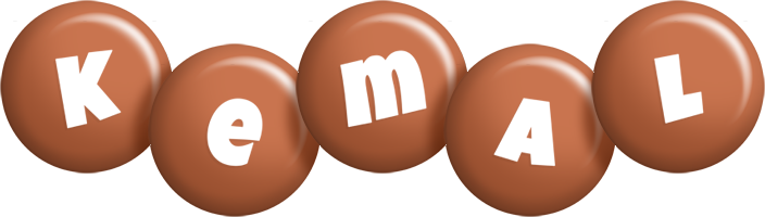 Kemal candy-brown logo