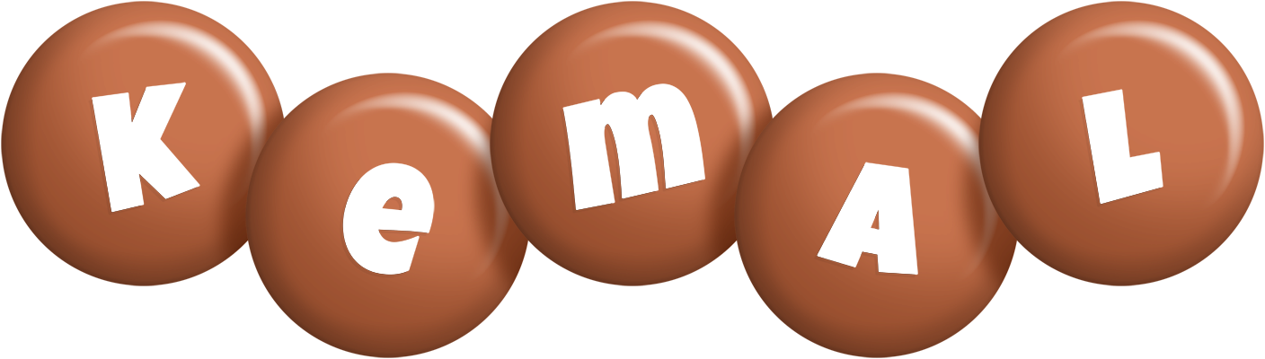 Kemal candy-brown logo