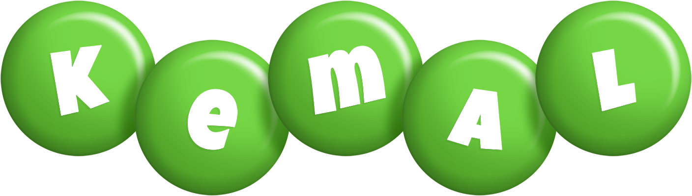 Kemal candy-green logo