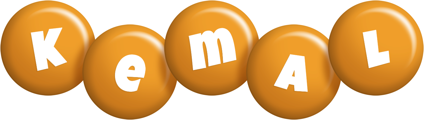 Kemal candy-orange logo