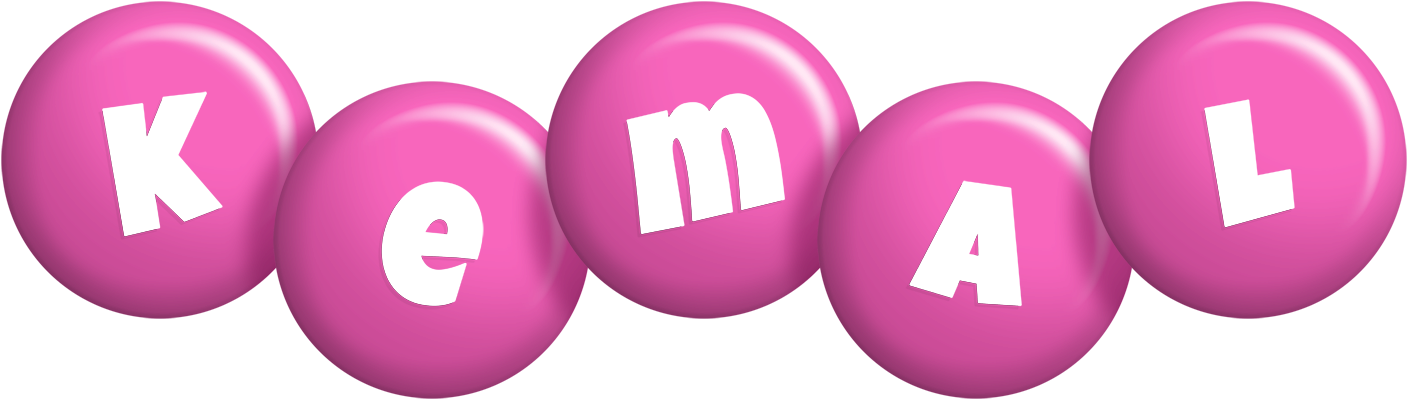 Kemal candy-pink logo