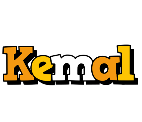 Kemal cartoon logo