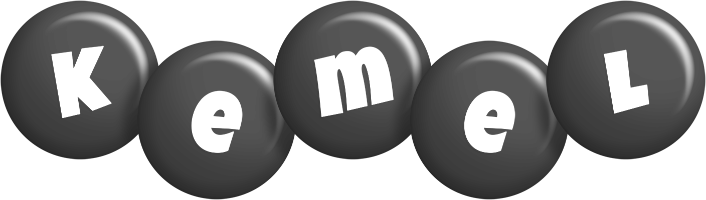 Kemel candy-black logo