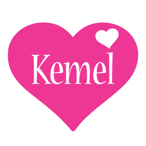 Kemel love-heart logo