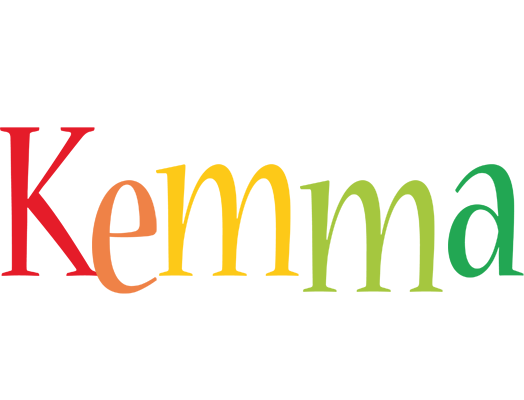 Kemma birthday logo