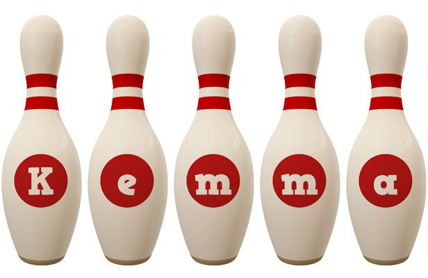 Kemma bowling-pin logo