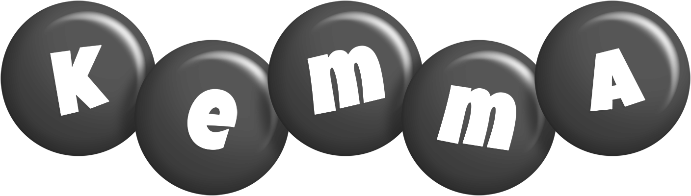 Kemma candy-black logo