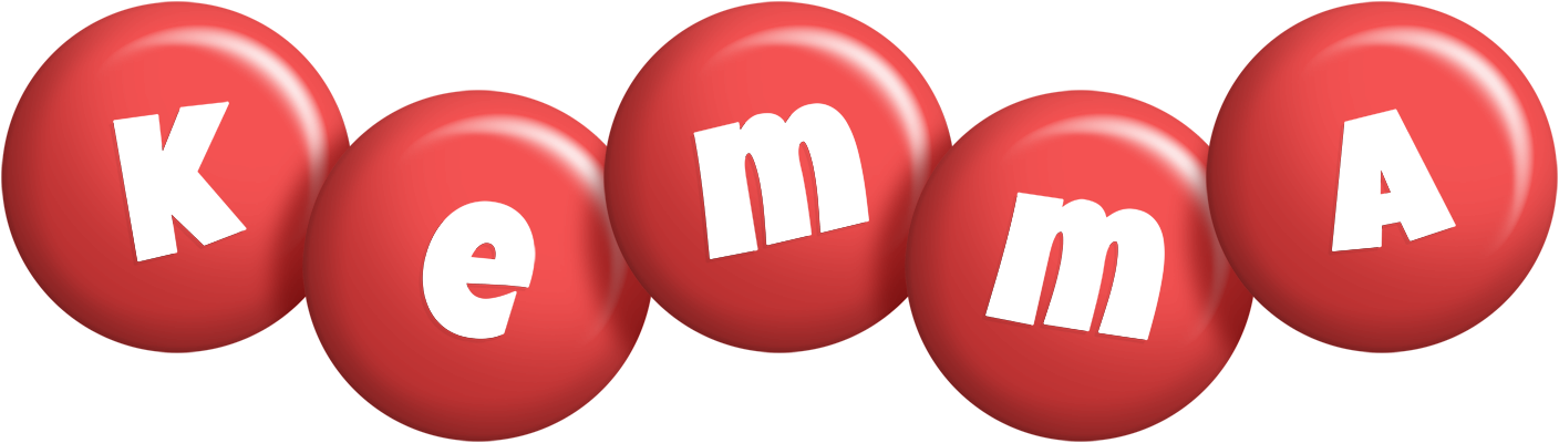 Kemma candy-red logo