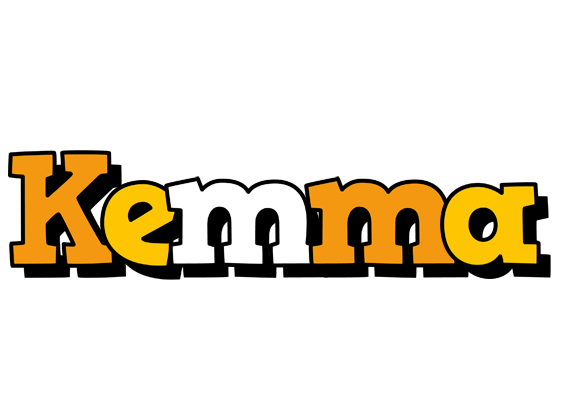 Kemma cartoon logo