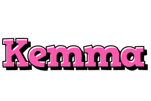 Kemma girlish logo