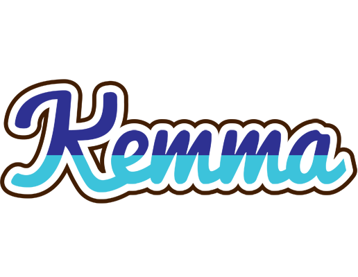 Kemma raining logo
