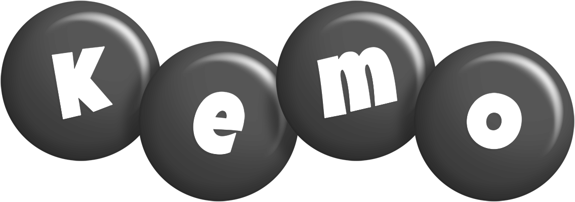 Kemo candy-black logo
