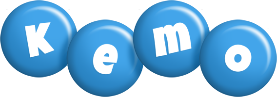Kemo candy-blue logo