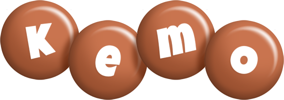 Kemo candy-brown logo