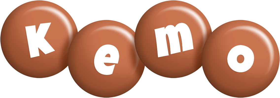 Kemo candy-brown logo