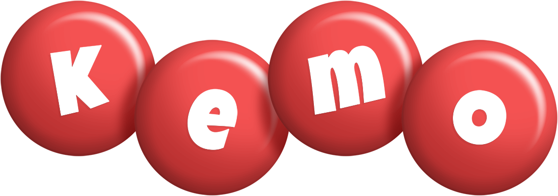 Kemo candy-red logo
