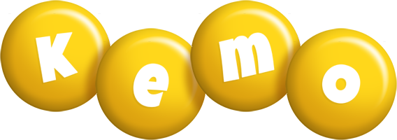 Kemo candy-yellow logo