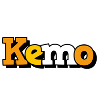Kemo cartoon logo