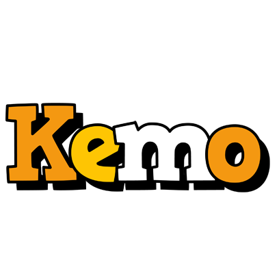 Kemo cartoon logo