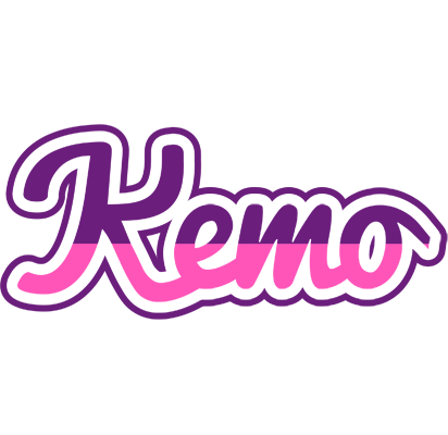 Kemo cheerful logo