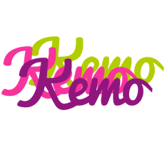 Kemo flowers logo