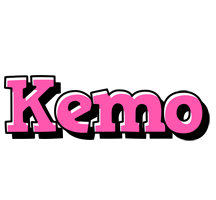 Kemo girlish logo