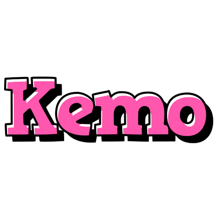 Kemo girlish logo