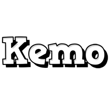 Kemo snowing logo