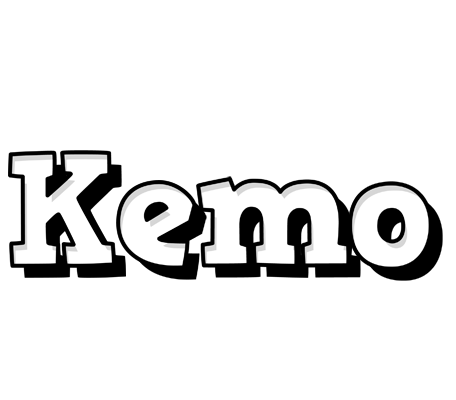 Kemo snowing logo