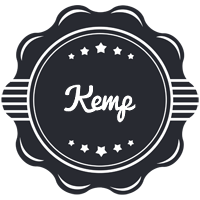 Kemp badge logo