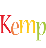 Kemp birthday logo