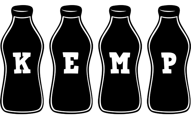 Kemp bottle logo