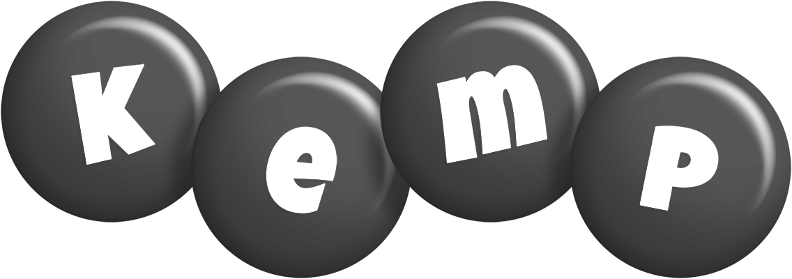 Kemp candy-black logo