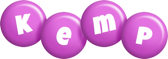 Kemp candy-purple logo