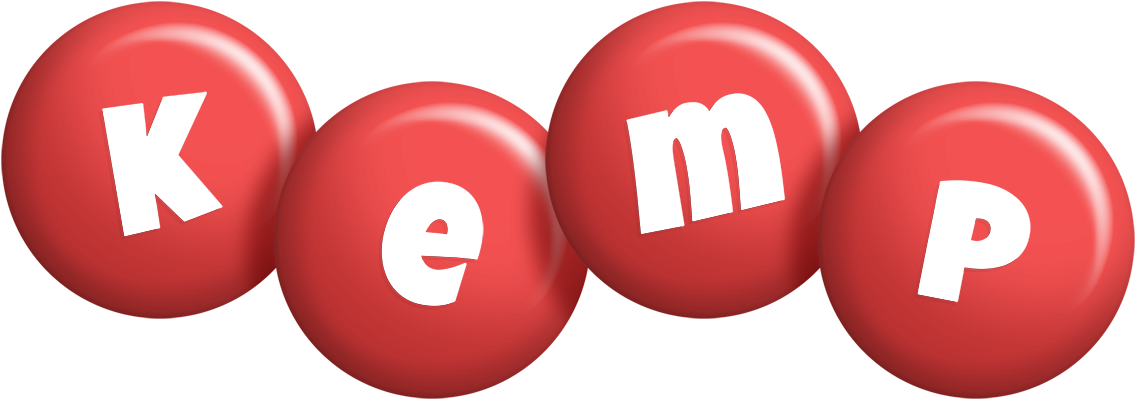 Kemp candy-red logo