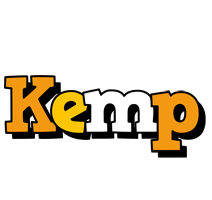 Kemp cartoon logo