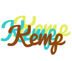 Kemp cupcake logo