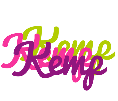 Kemp flowers logo