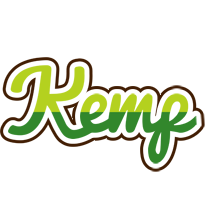 Kemp golfing logo