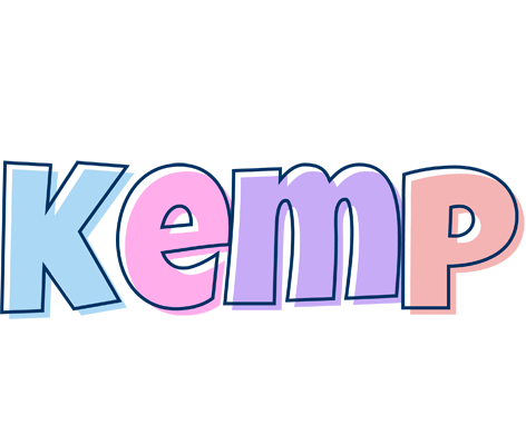 Kemp pastel logo