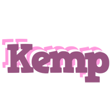 Kemp relaxing logo