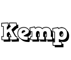 Kemp snowing logo